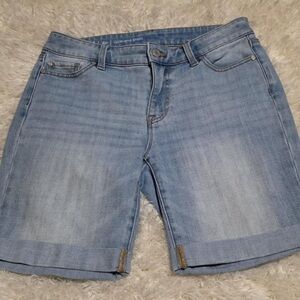Talbots Blue Jean Shorts Classic Denim Style EUC